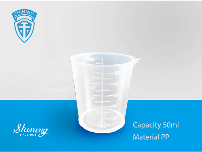 CM-P0050-S Indoor Graduate Plastic Measure Cups